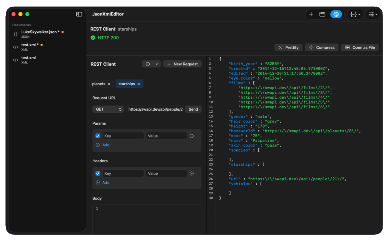 JsonXmlEditor screenshot 5